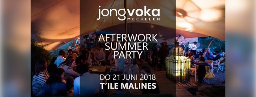 Activiteit 21/06: JVM Afterwork Summer Party 2018